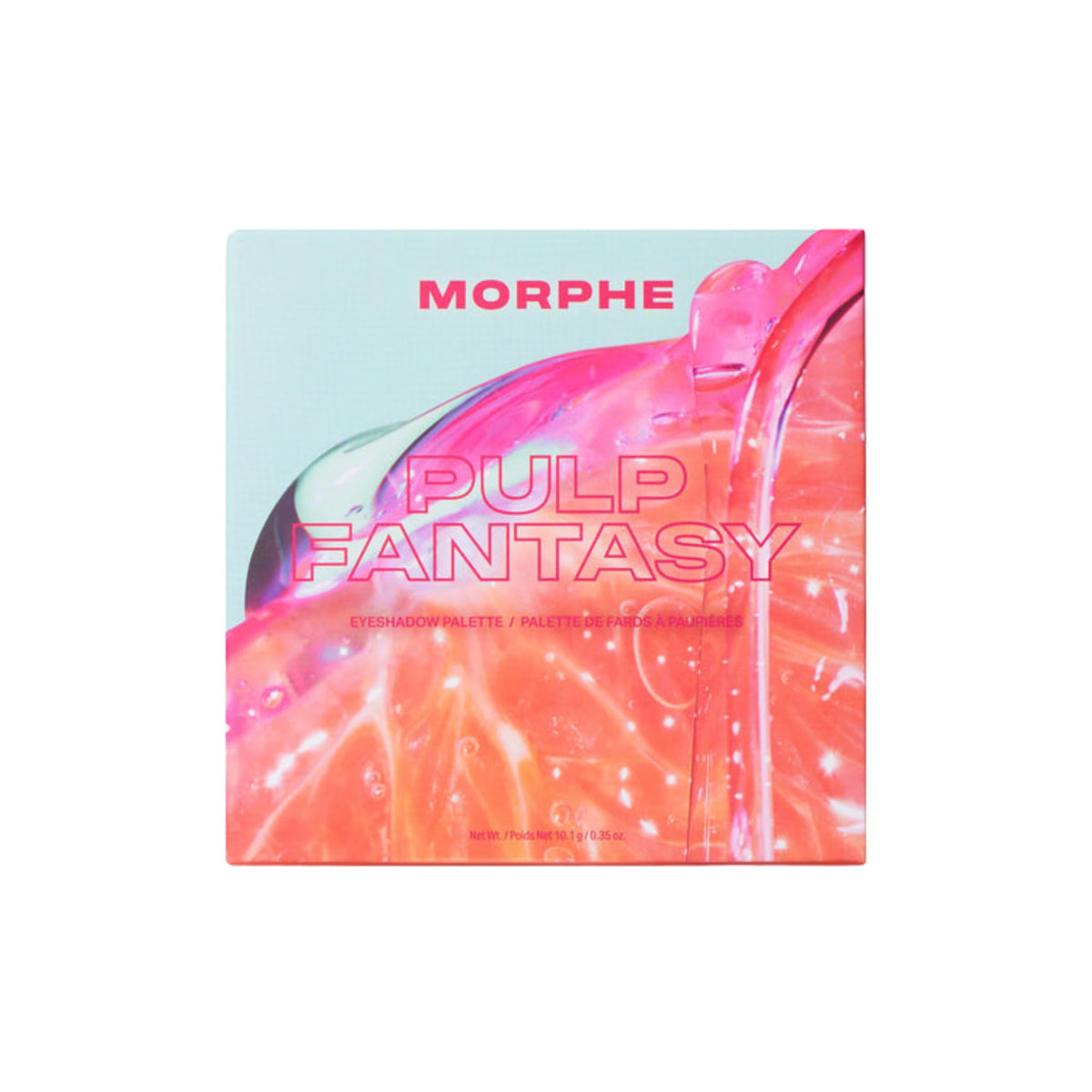Morphe Pulp Fantasy Artistry Palette - Foil-Effect Eyeshadow Palette with Matte, Shimmer & Foil Finishes - Violet, Rich Taupe & Brown Eyeshadow with Luminous Payoff (0.35 oz)