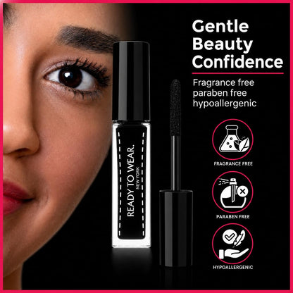 Ready To Wear Lash Extension - Fine DRY Fibers to Extend Lashes, Instantly Volumize & Elongate - No Glue Needed (Must use with Mascara)