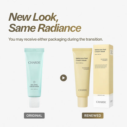 CHARDE Peel Off Cream Mask for Dark Spots, Korean Tranexamic Acid Face Mask