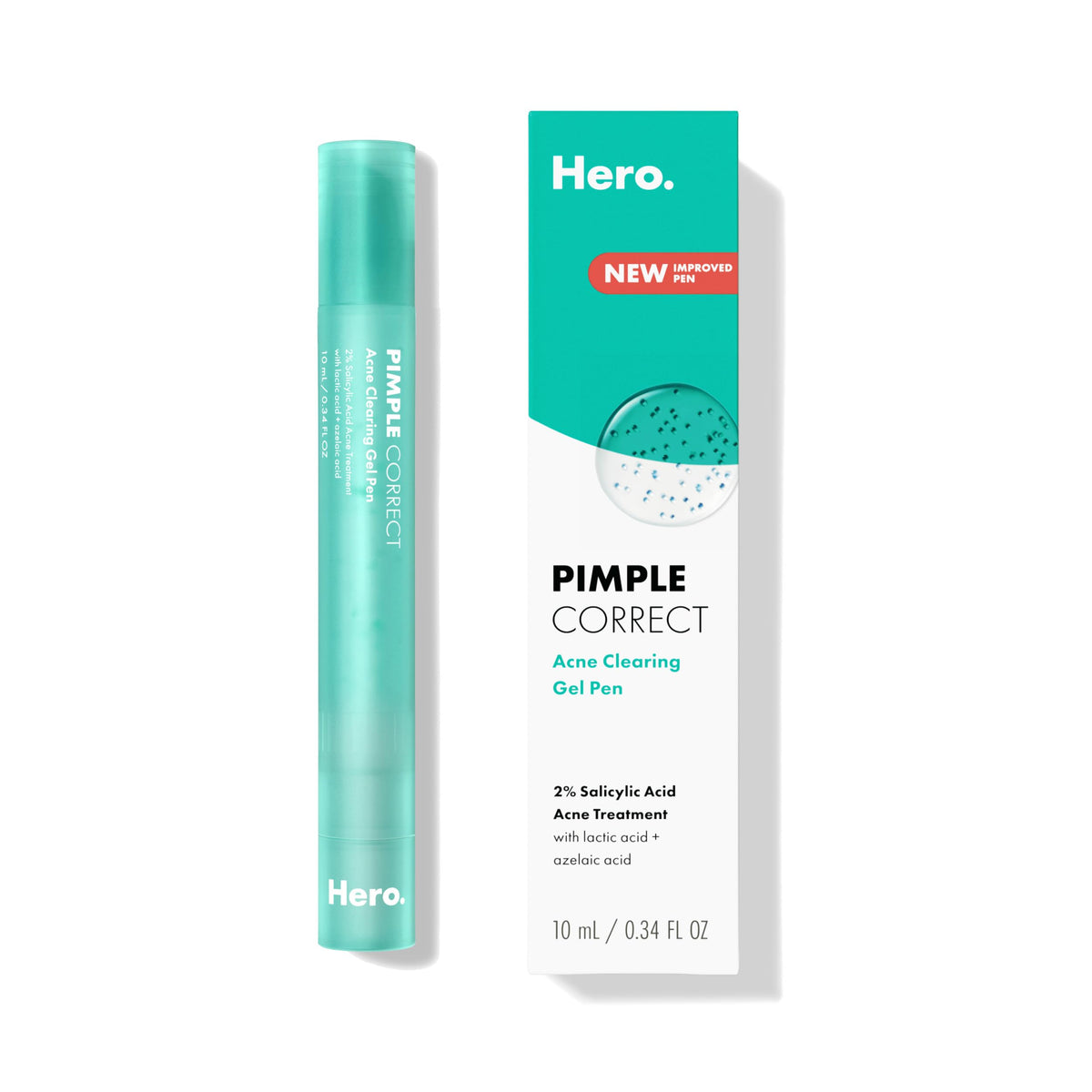 Hero Cosmetics Pimple Correct Acne Clearing Gel Pen, 0.34 Fl Oz