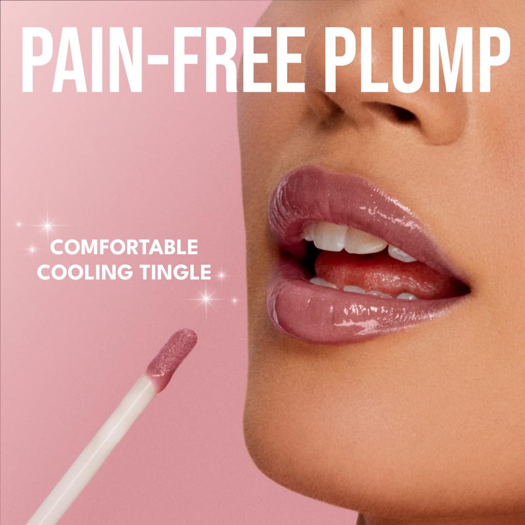 Buxom Full-On Plumping Lip Polish Gloss, Travel Size, Dolly, 0.07 oz