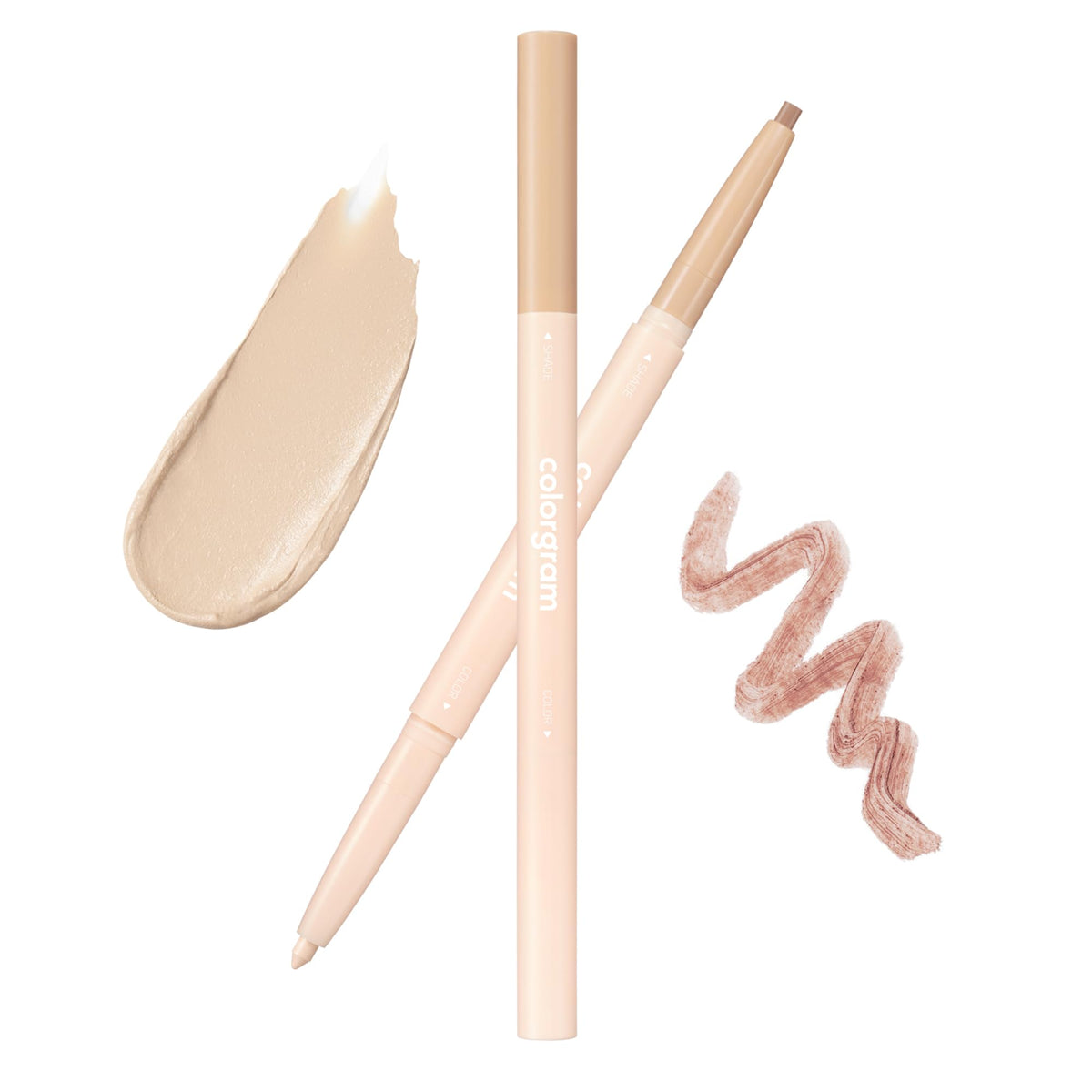 COLORGRAM Under Eye Highlighter Stick 03 Real Tone | Silky-Smooth Long-Lasting Highlighter & Contouring Stick for Smudge-Proof, Shining Daily Makeup | K-Beauty Face Highlighters & Luminizers