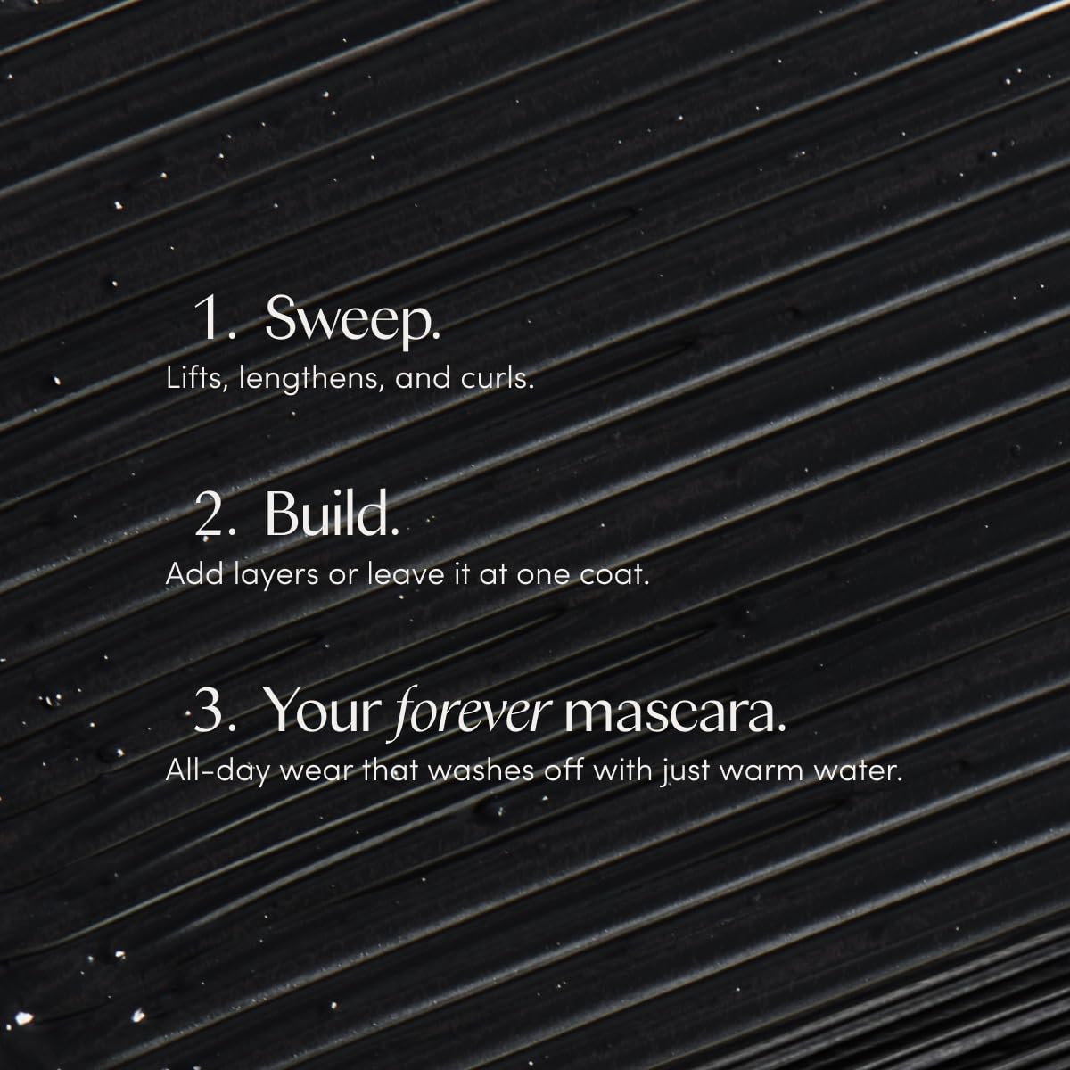 Ravie Beauty Effortless Lash Classic Curve Mascara (Black) - Lengthening and Volumizing Mascara, Smudge Proof, Flake Free, Buildable, Long Lasting, Washes Off with Warm Water