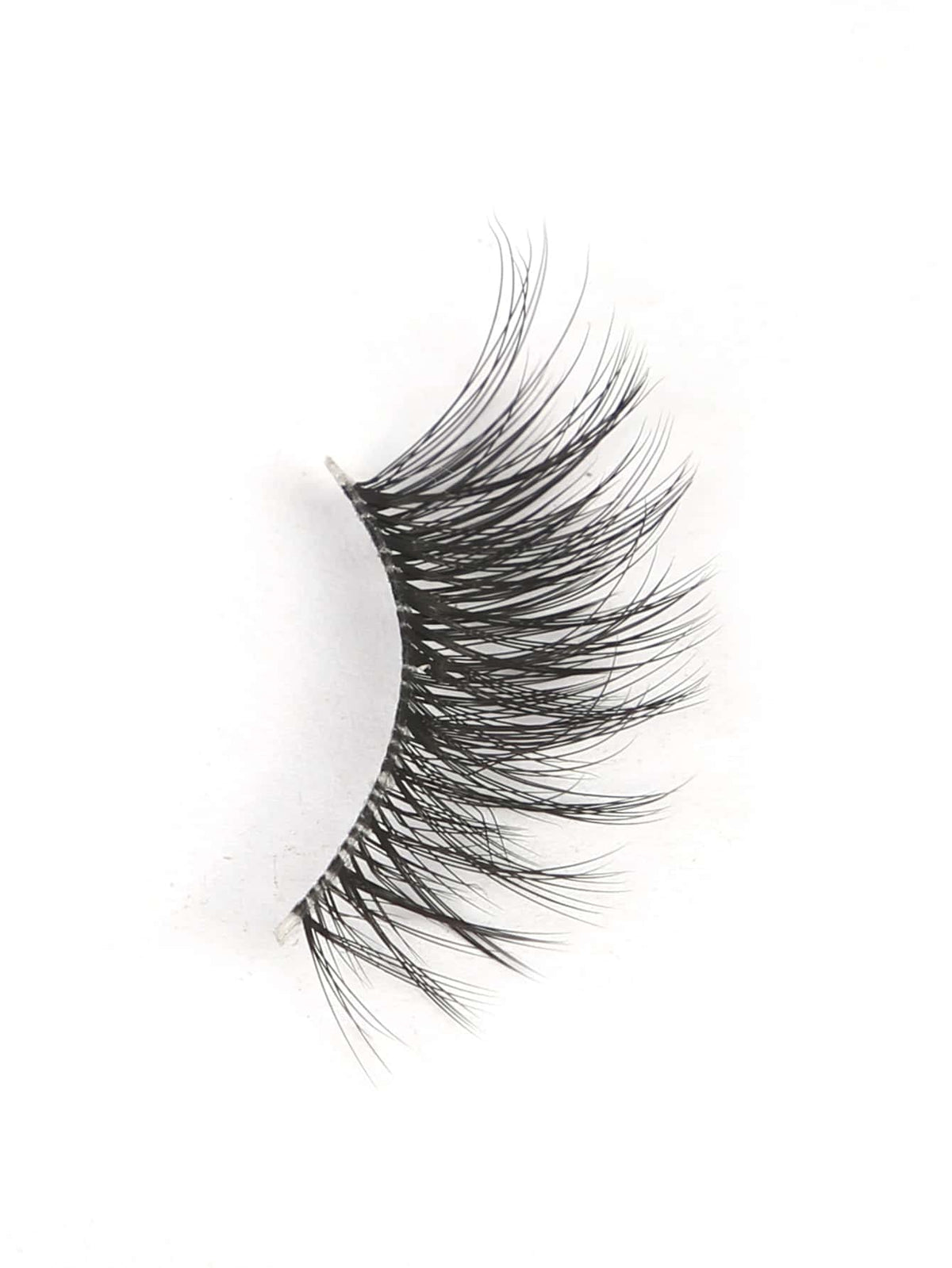 Gmagictobo Half Lashes Cat Eye Clear Band Lashes Fluffy False Eyelashes Natural Wispy 3D Faux Mink Lashes Pack Soft Strips Fake Eyelashes 7 Pairs