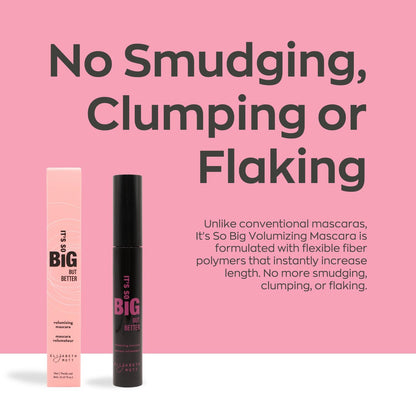 Elizabeth Mott Black Volumizing Mascara, 8ml