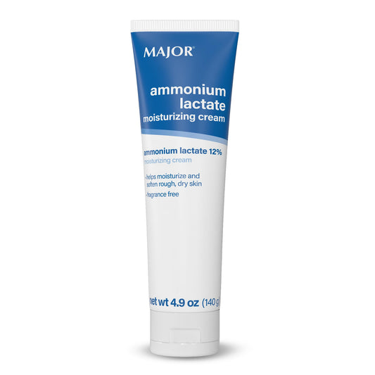 MAJOR Ammonium Lactate 12% Moisturizing Cream, 4.9 oz (1-Pack)