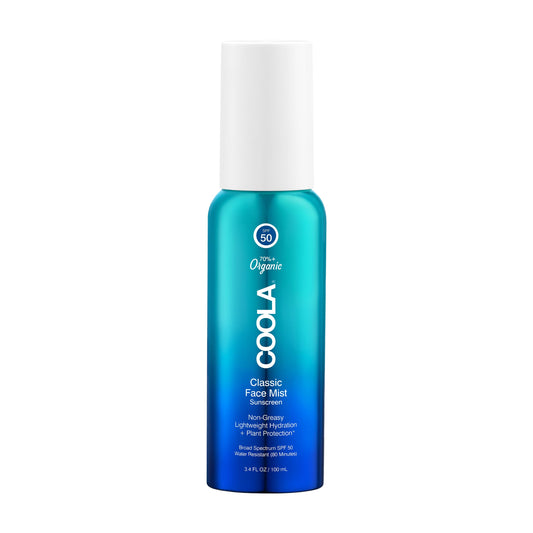 COOLA Face Sunscreen Mist, SPF 50, 3.4 fl oz