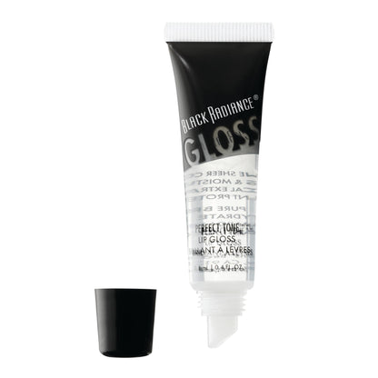 Black Radiance Perfect Tone Lip Gloss, Clear Shine, 0.4 Oz