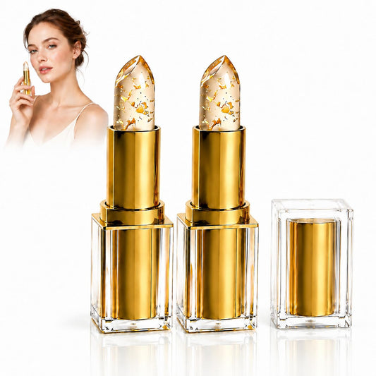 𝓚 Lipstick-pH Color Changing Lip Balm, Transferproof Long-Lasting Hydration Tinted Lip Balm for Older Women, Moisturizing Natural Tint 2PC (2pc)