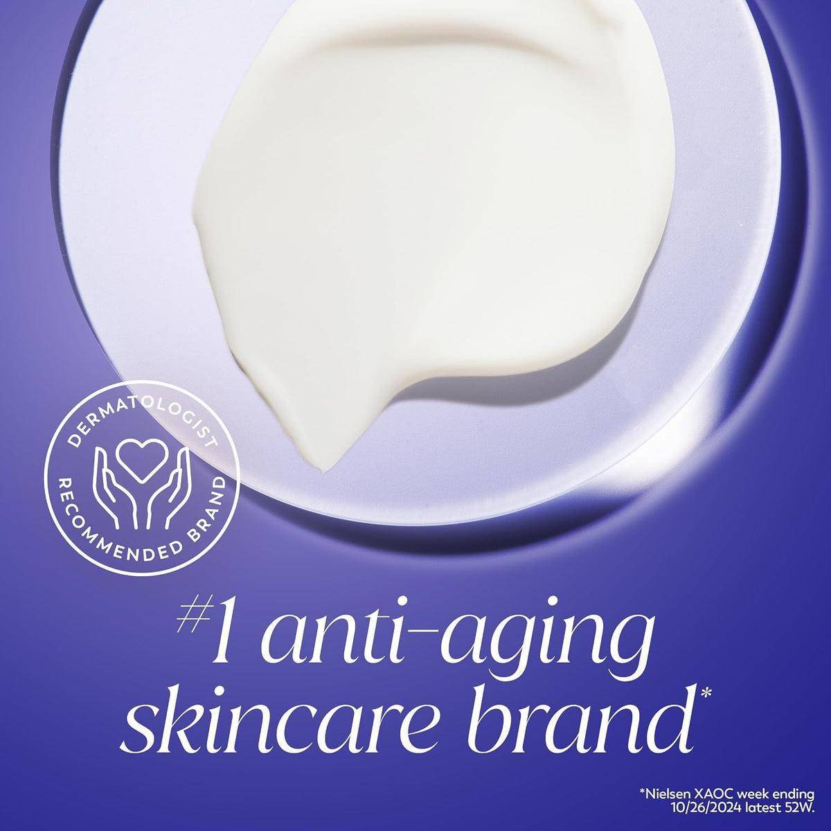 Olay Retinol 24 Face Moisturizer, Anti-Aging Night Cream for Women, Trial Size, Fragrance-Free, Non Greasy - Anti-Wrinkle, Smooth Fine Lines, Tightening Skin Care - Peptides, Glycerin, 0.5 Oz