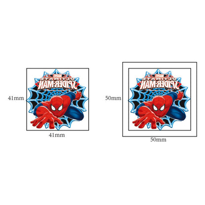 20Sheets Spider Man Temporary Tattoos Birthday Themed Party Supplies Decoration Favors Cartoon Superhero Sticker for Kids Boys Home Activity Class Prizes Carnival Christmas Rewards (Spider Man)