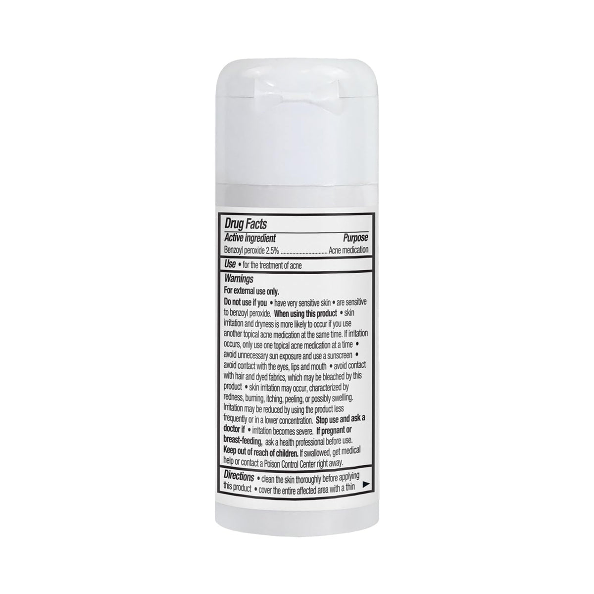 Amazon Basics 3-Step Acne Remedy System Treatment with 2.5% Benzoyl Peroxide for Breakouts and Blemish Treatment, 2 Fluid Ounces, 1-Pack