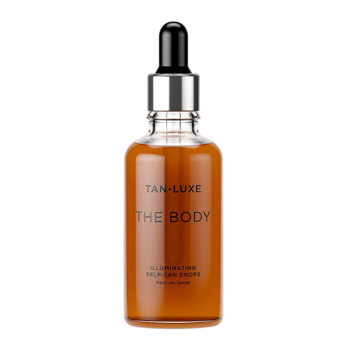Tan-Luxe The Body Self-Tan Tanning Drops, Medium to Dark, 1.69 fl oz