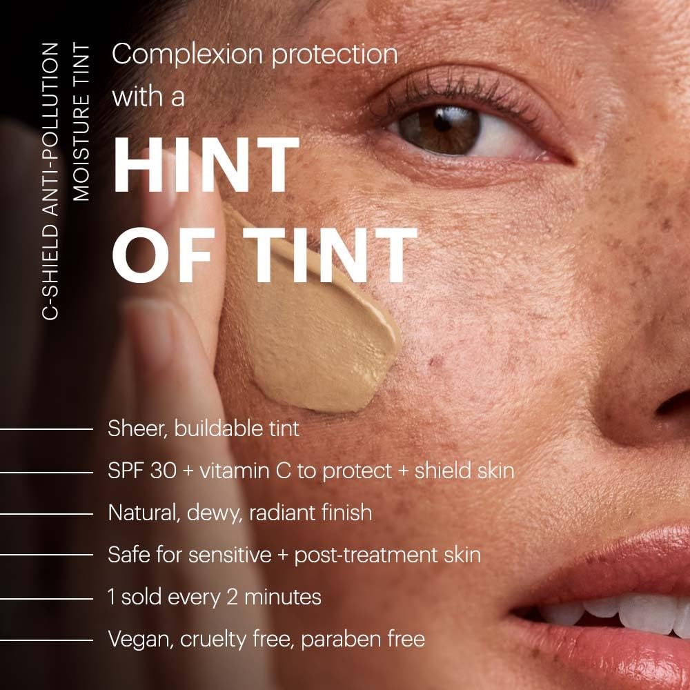 Glo Skin Beauty C-Shield Tinted Moisturizer SPF 30, 5W Medium 1.7oz