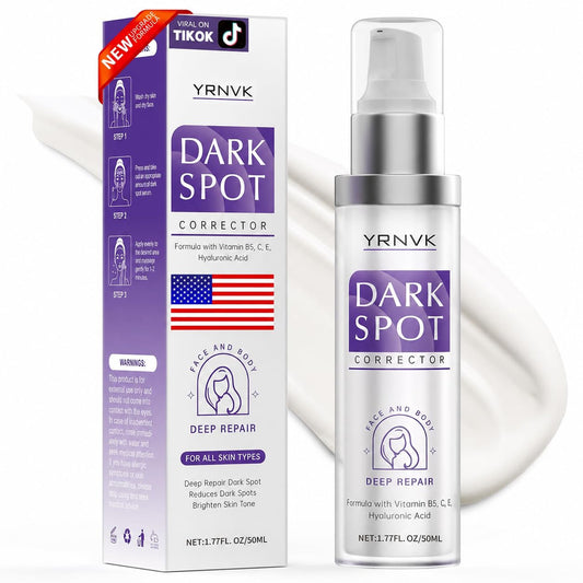 YRNVK Dark Spot Remover for Face and Body, Dark Spot Corrector 1.77 FL OZ