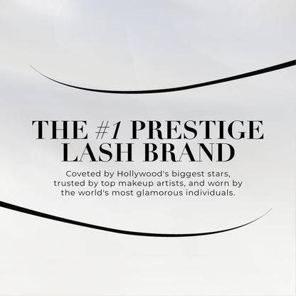 Lilly Lashes 3D Miami Faux Mink Strip Eyelashes, False Eyelashes Dramatic Look, Reusable False Lashes, Fake Lashes Pack, Lash Strips with Luxury Silk Like Fibers, No Lash Glue Included