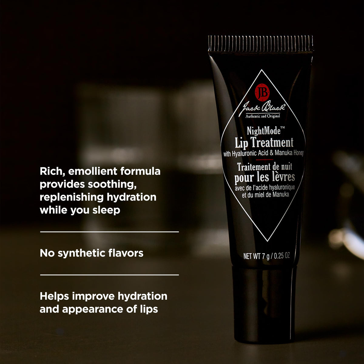 Jack Black NightMode Lip Treatment - Overnight Lip Treatment, .25 oz