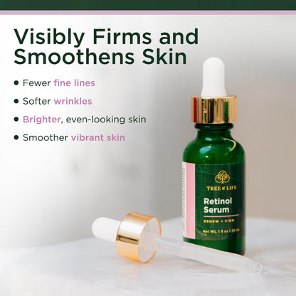 Tree of Life Face Serum Skin Care, Facial Serum for Women and Men, Set of 3