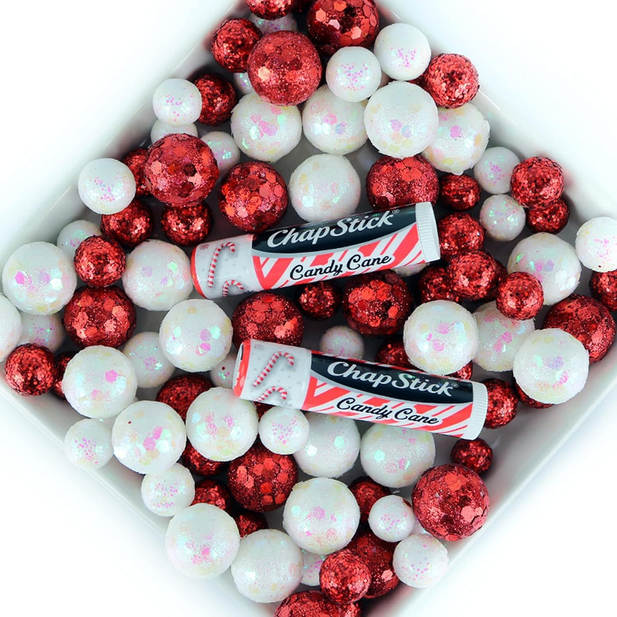 ChapStick Lip Balm, Candy Cane 3-Pack, 0.15 Oz Ea