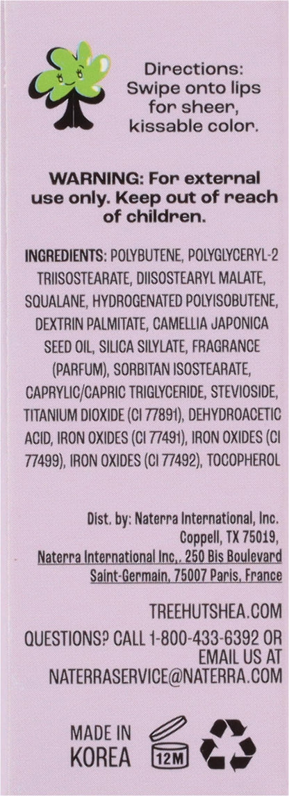 Tree Hut Hydrating Lip Oil, Cinnamon Dolce, 0.11 Fl Oz