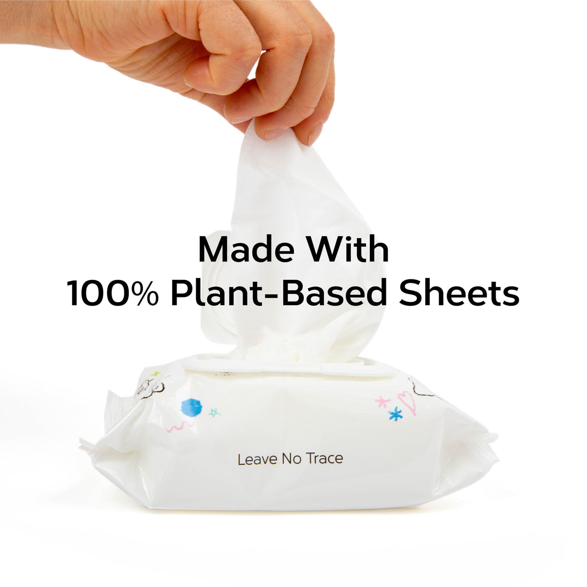 Nolla Nose and Face Wipes for Babies & Kids with Saline, Vitamin E, & Aloe | Unscented | Compostable, 180 Count (6 Packs of 30)