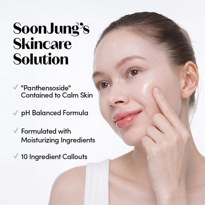 ETUDE SoonJung pH 5.5 Relief Korean Toner for Sensitive Skin, 6.76 fl oz