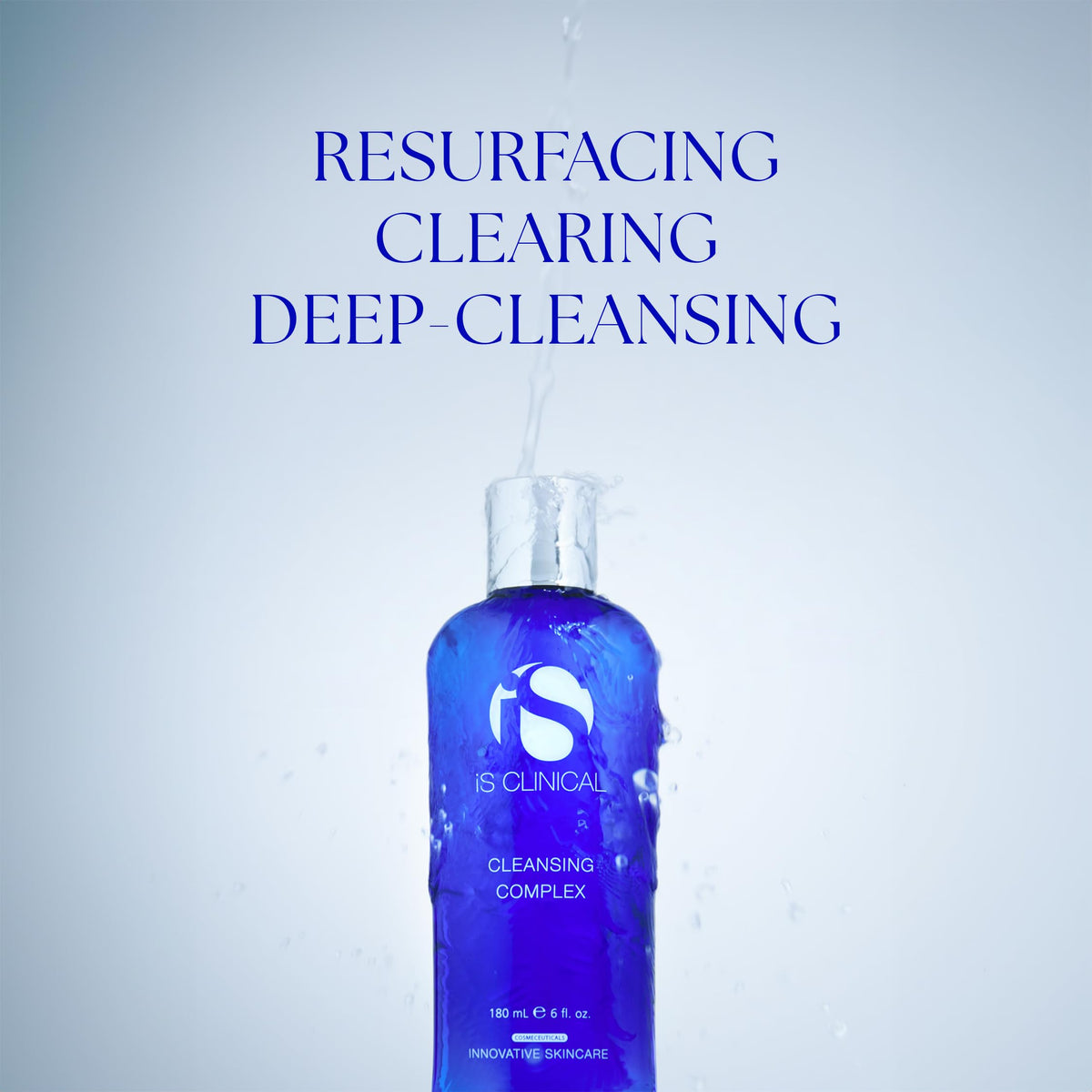 iS CLINICAL Cleansing Complex, 3in1 Gentle deep pore cleanser Face Wash and Makeup remover, Helps blemish-prone skin