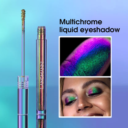 Jolilab 3Pcs Liquid Chameleon Eyeshadow Set, Holographic Multichrome Makeup