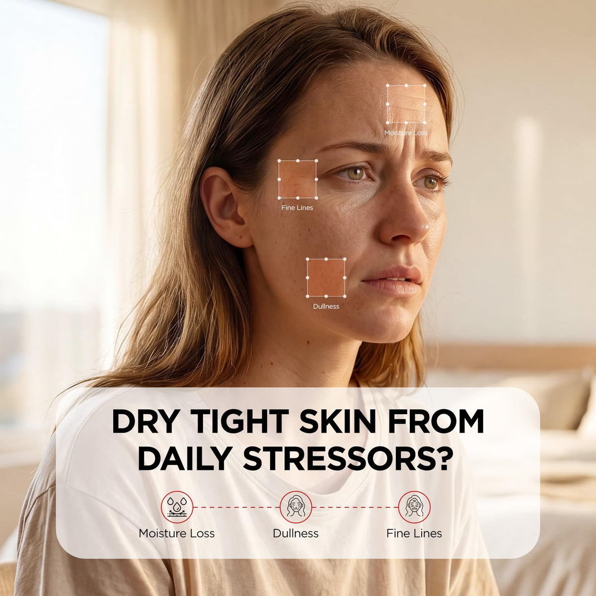 HONGRSMY Time Reverse Cream for Women 25+: Korean Skin Care All-in-One Face Moisturizer with Centella Asiatica, Niacinamide & Hyaluronic Acid - Daily Skincare for Dry Dull Sensitive Skin