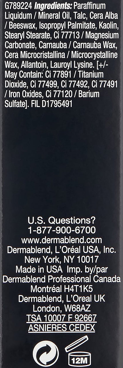 Dermablend Quick-Fix Body Foundation Stick, 50C Honey, 0.42 Oz