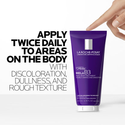 La Roche-Posay Mela B3 Dual Body Discoloration Treatment, Melasyl™, 6.76oz