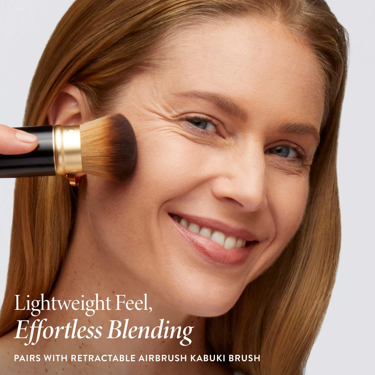 LAURA GELLER Weightless Whip Mousse Foundation, Buildable - Porcelain