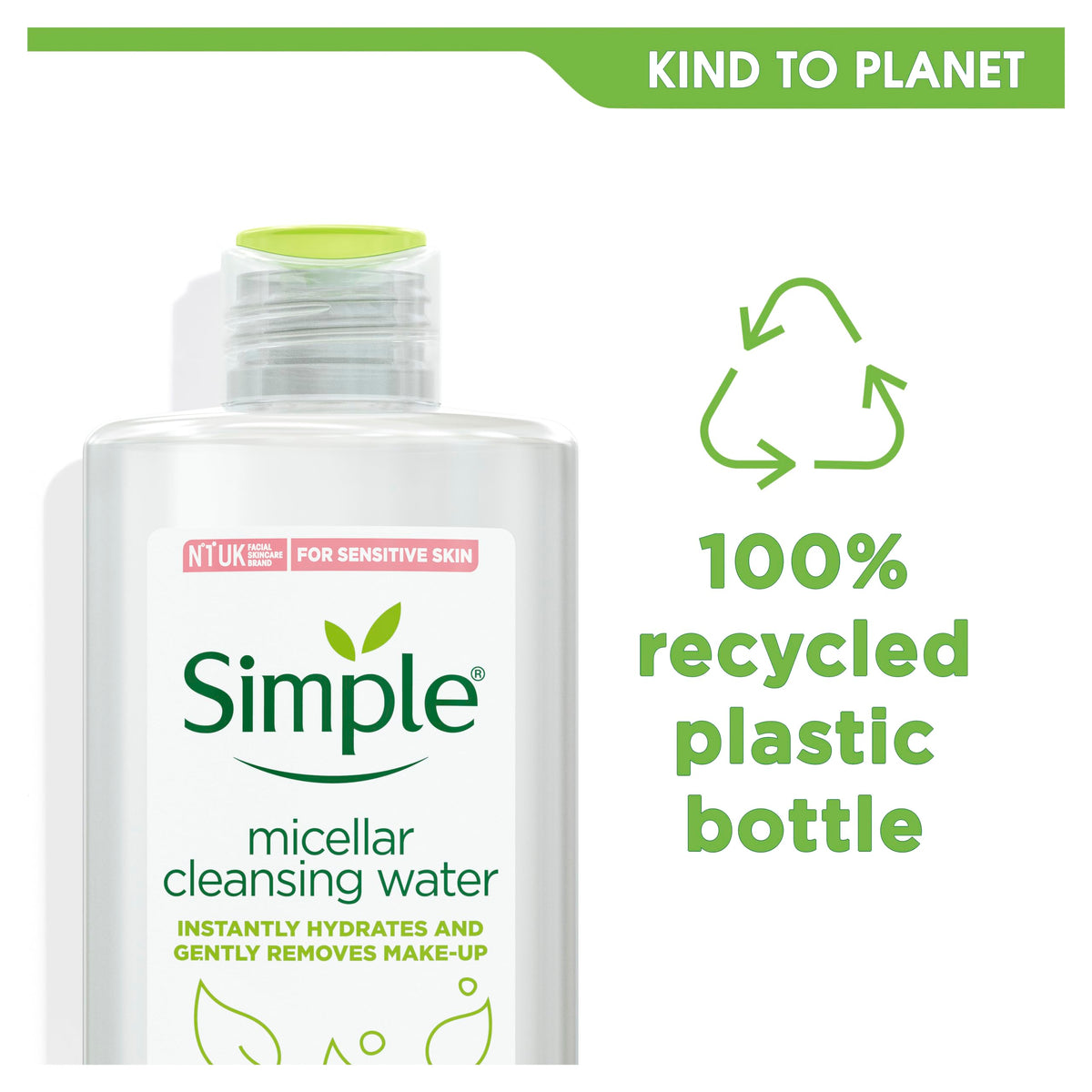 Simple Kind to Skin Cleansing Water Micellar 6.7 oz
