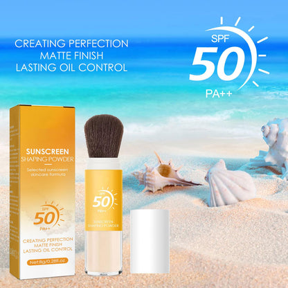 Mineral Powder Sunscreen SPF 50, For Face & Scalp, Oil Control, Lithe