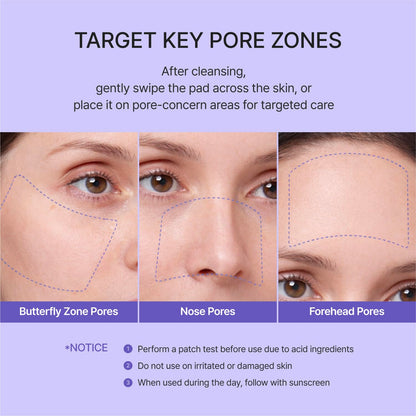 REJURAN Pore Tightening Toner Pads, PDRx 3% & c-PDRN®, 60 Pads, 7.43 fl oz