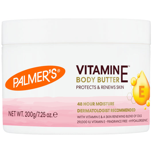 Palmer's Vitamin E Body Butter for Dry, Damaged Skin (7.25 Ounce)