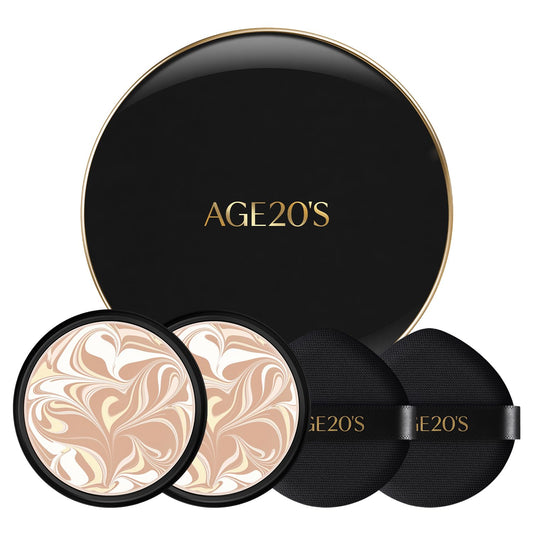 AGE20'S Signature Essence Pact | Pack of 2 | 17N IVORY