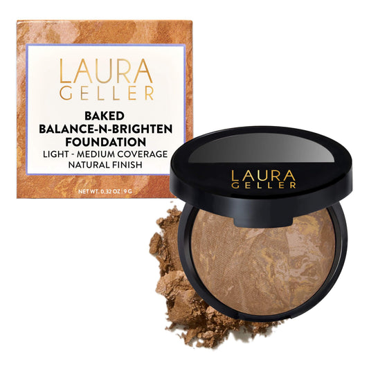LAURA GELLER Baked Balance-n-Brighten Powder Foundation – Sand