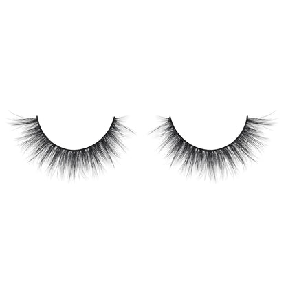 Lilly Lashes Everyday Blushing Natural Lashes, Faux Mink Natural Eyelashes, False Eyelashes Everyday Use, Individual Lashes Reusable up to 20x, No Lash Glue Included (13mm)