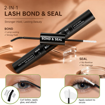 Crush Natural Wispy Lash Clusters – Soft C Curl Lash Clusters 10-14mm 210Pcs | DIY Eyelash Extension Kit with Bond & Seal Tweezers for Clean Soft Glam Look EPUDY FIHSALA