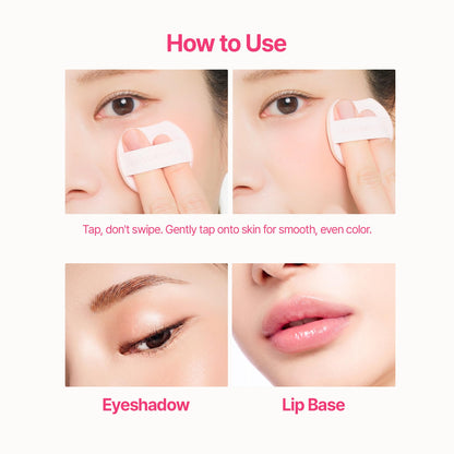 JUNG SAEM MOOL Artist Cushion Blush Dewy | Blooming Pansy