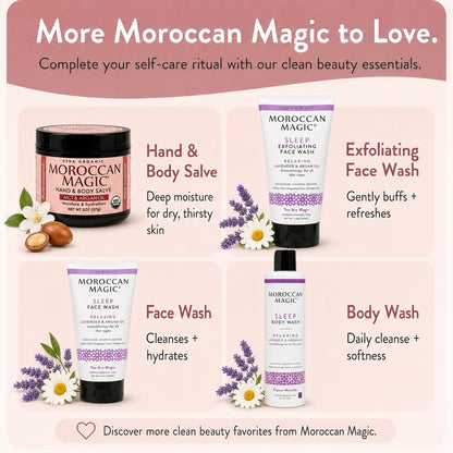 Moroccan Magic Pure Coconut Organic Lip Balm, Lip Moisturizer 3 Pack