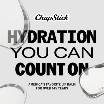 ChapStick Classic Collection Flavored Lip Balm Bulk Variety Pack, 15-Pack