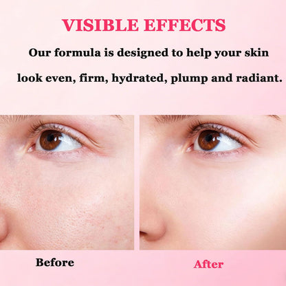 Salmon DNA PDRN Collagen Jelly Gel Mask, Overnight Face Mask, Hydrogel Mask with Peptide Niacinamide for Glass Glow Skin - Elasticity, Hydrating, Firming,Plump, Fine Line, Skincare Self Care Gift, 5ea
