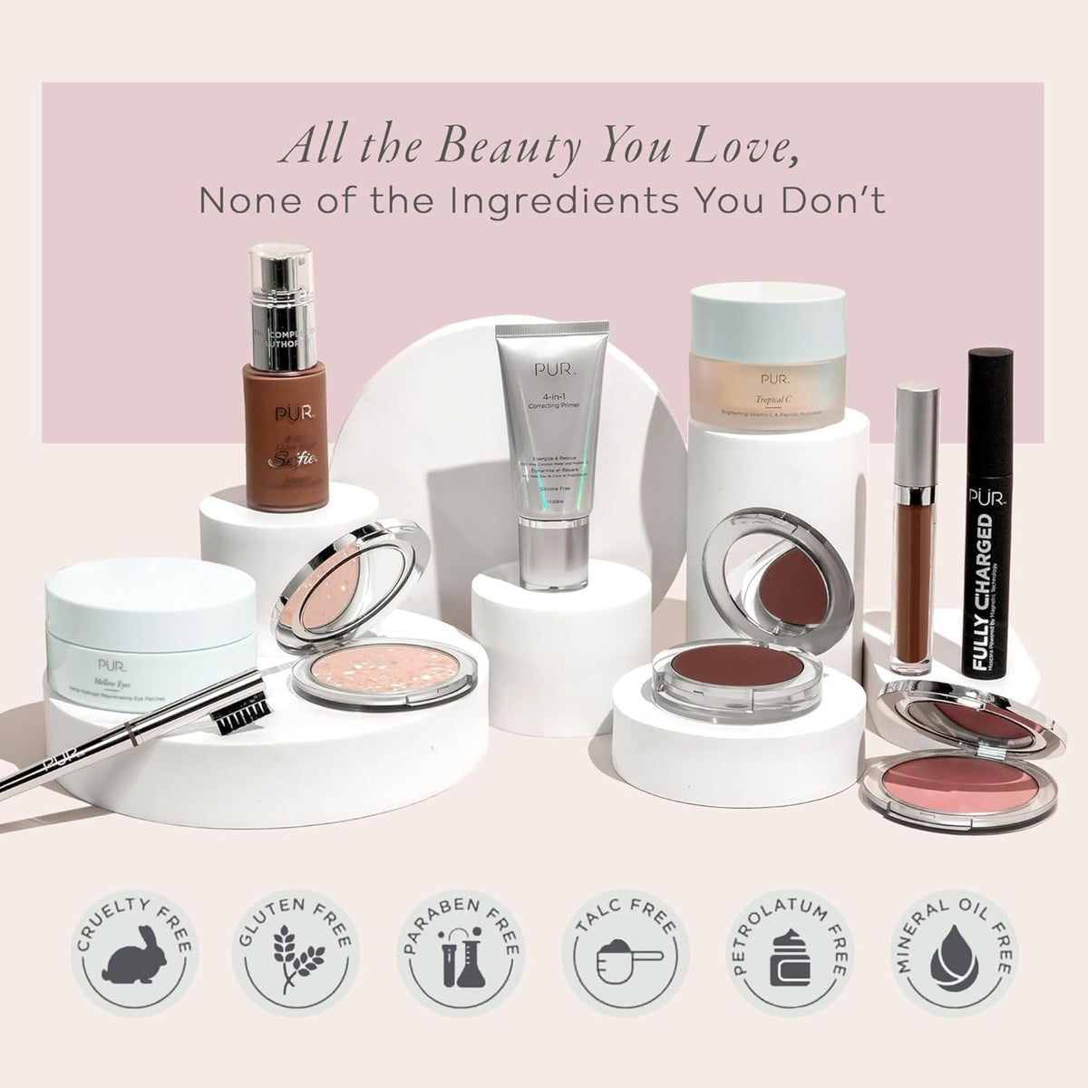 PÜR 4-in-1 Sculpting Concealer, Hydrating, Full Coverage, Dark Circles