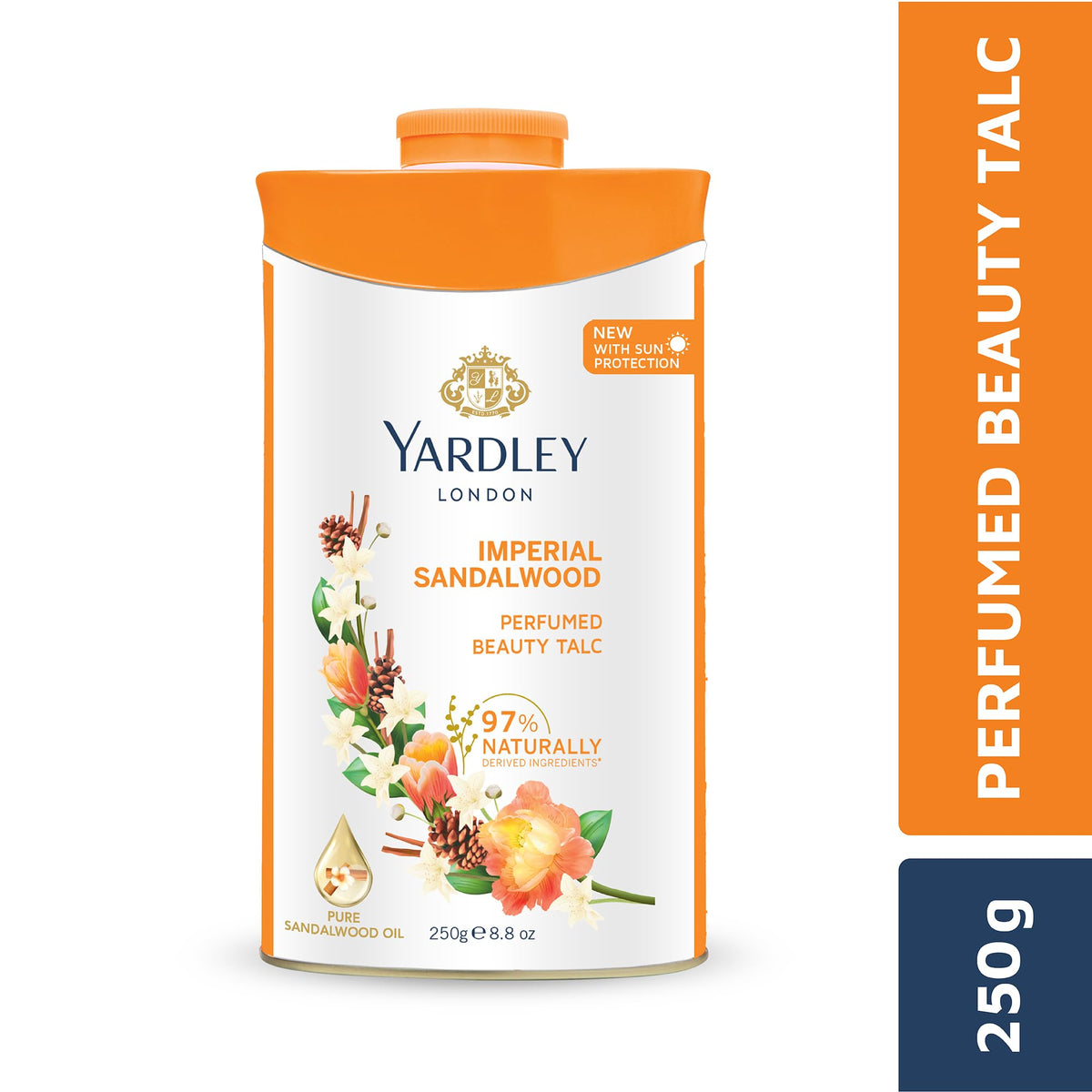 Yardley Sandalwood Perfumed Talc, 250 g