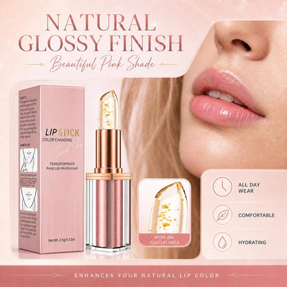 Kivora Lipstick for Mature Lips（2 Pack）,Latest Rose Gold Kivora Lipstick, PH Lipsticks Color Changing, Long Lasting Moisturizing Tinted Lip Balm