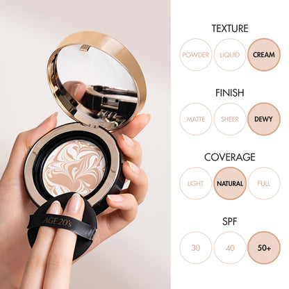 AGE20'S Signature Essence Pact | Pack of 2 | 17N IVORY