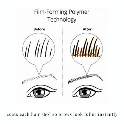 Elizabeth Mott Queen of the Fill Tinted Eyebrow Gel – Light Medium Brown 4g