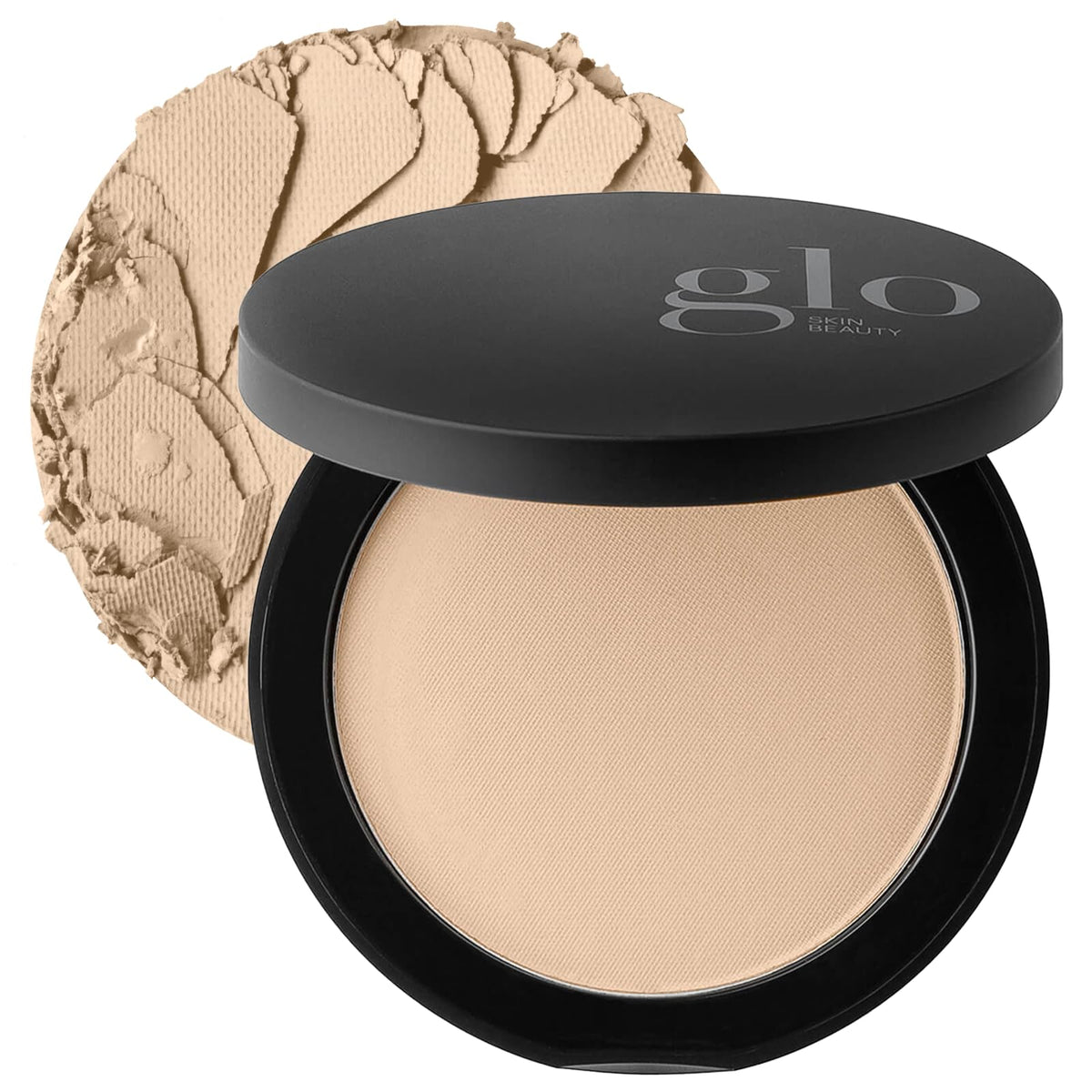 Glo Skin Beauty Pressed Base Powder Foundation Natural Medium 0.92oz